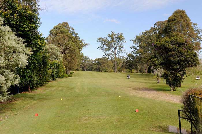 1st Hole - Tee